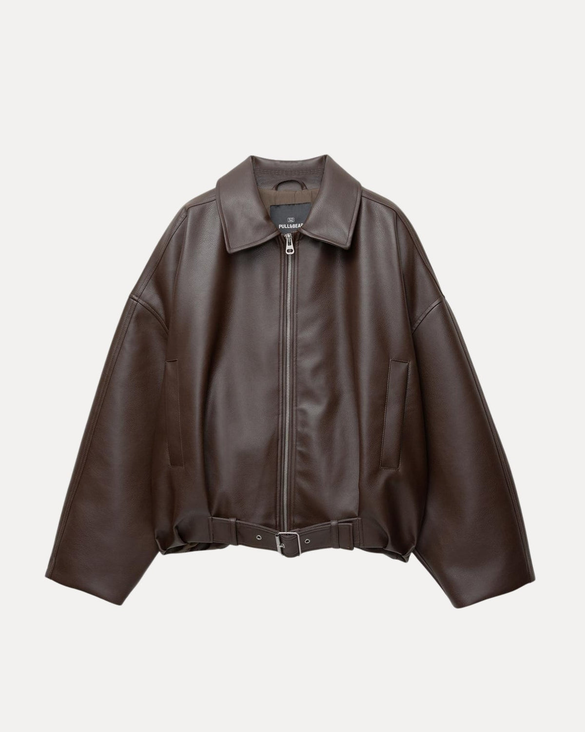 Belted Leren — Jas