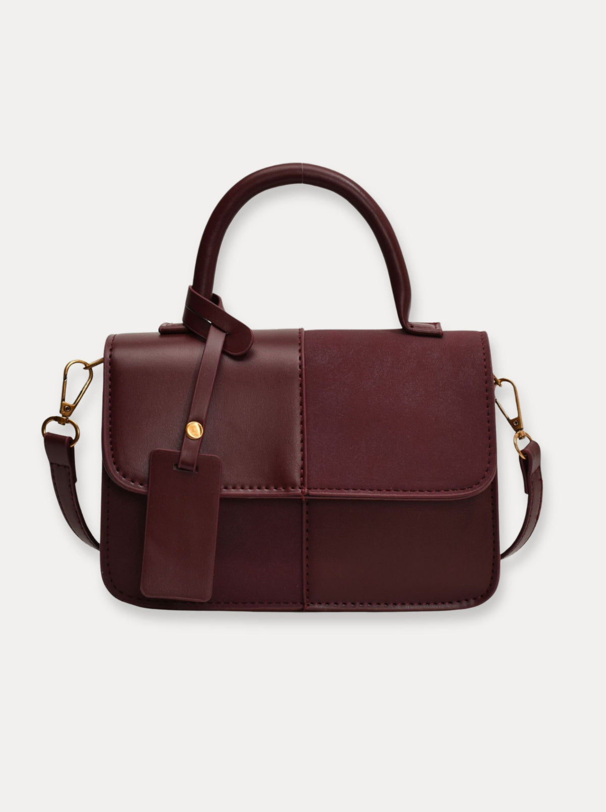 Structured Top Handle — Tas