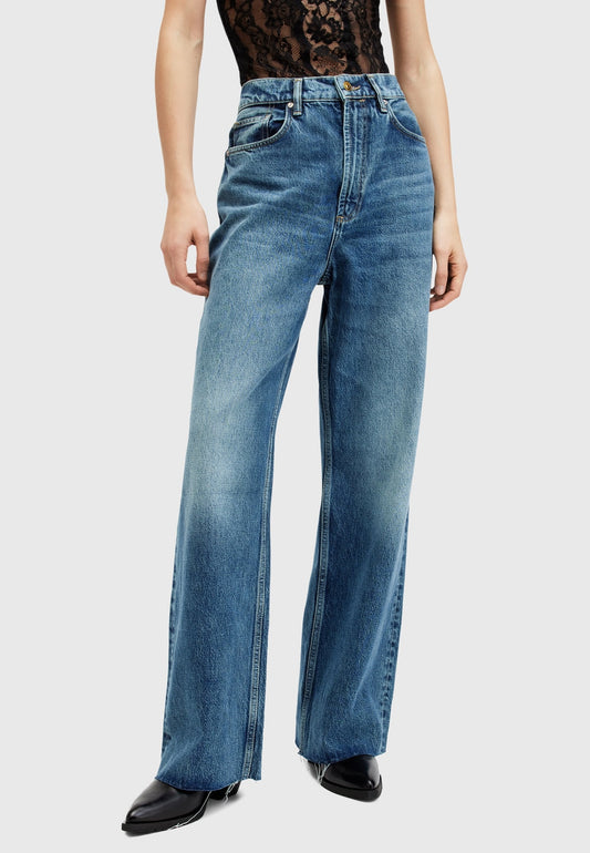 Relaxed Fit Blauw — Jeans