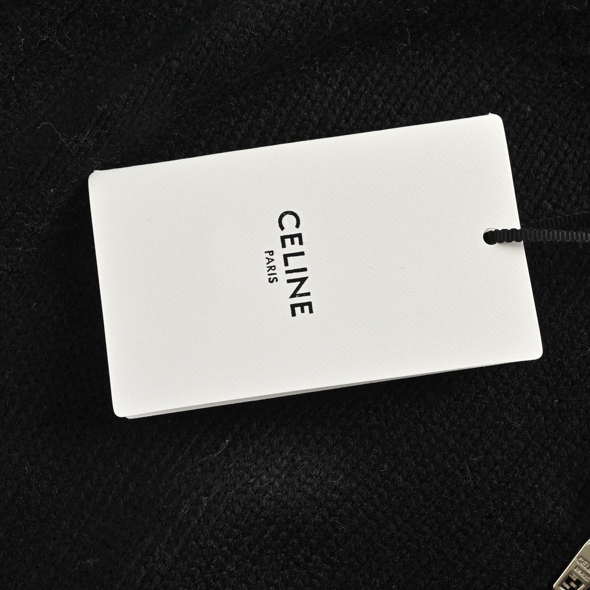 Celine Logo Zwart — Trui