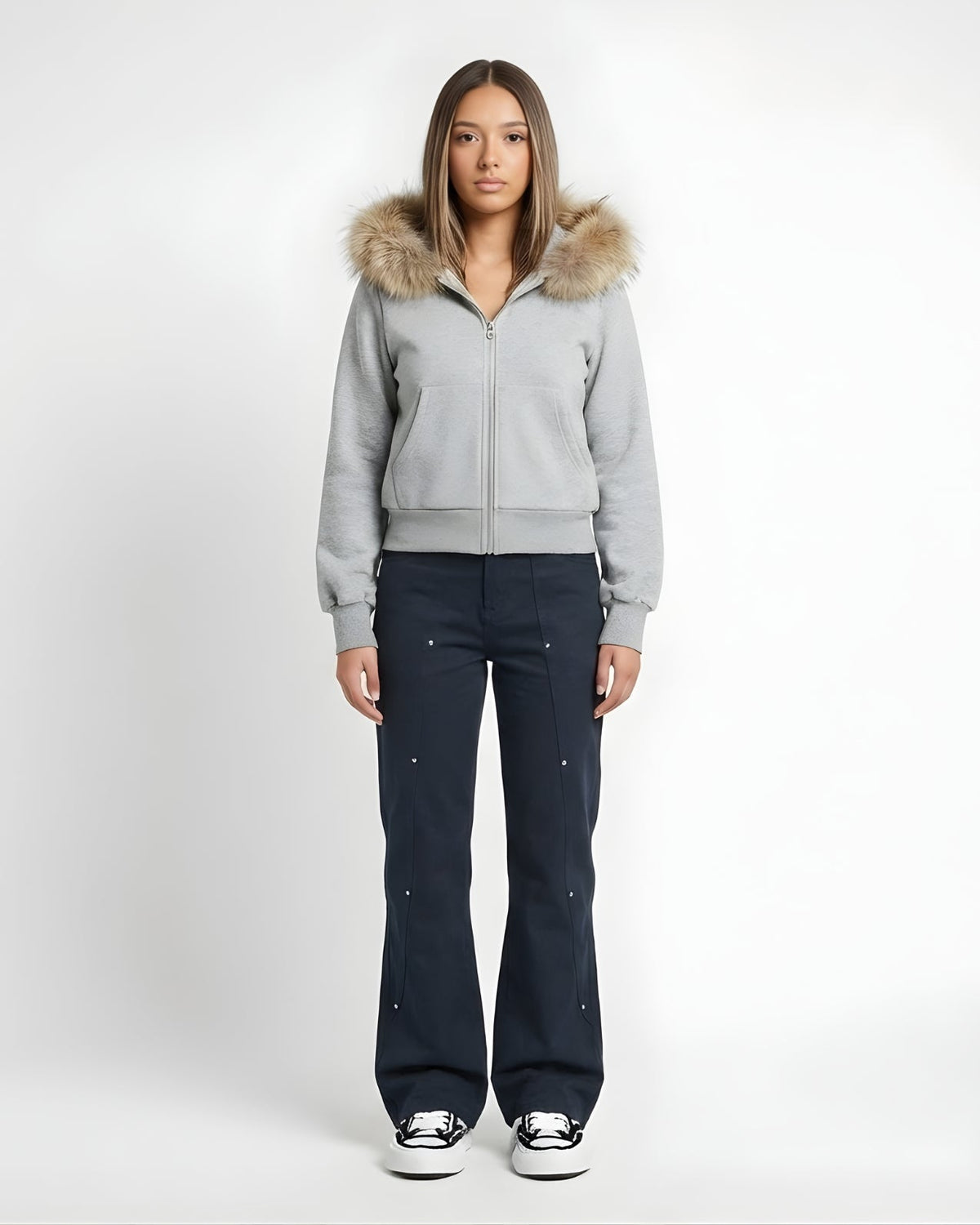 Frosthalo Zip — Hoodie