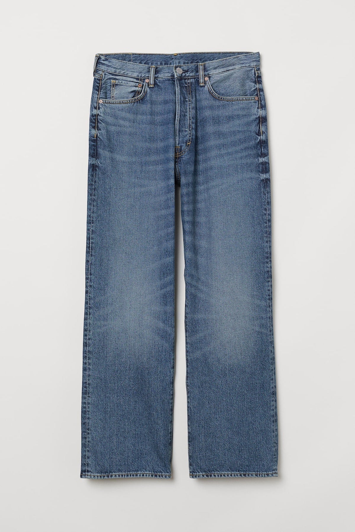 Relaxed Fit Blauw — Jeans