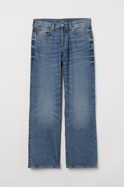 Relaxed Fit Blauw — Jeans