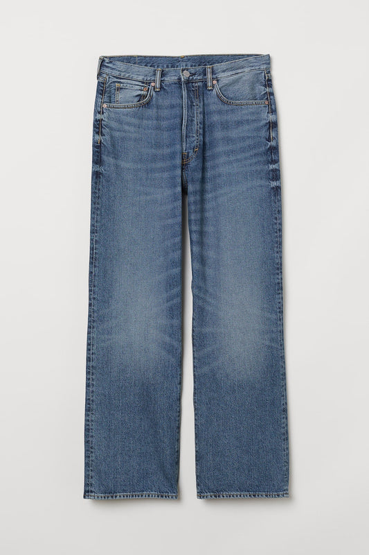 Relaxed Fit Blauw — Jeans