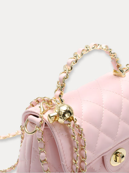 Quilted Mini Chain — Tas