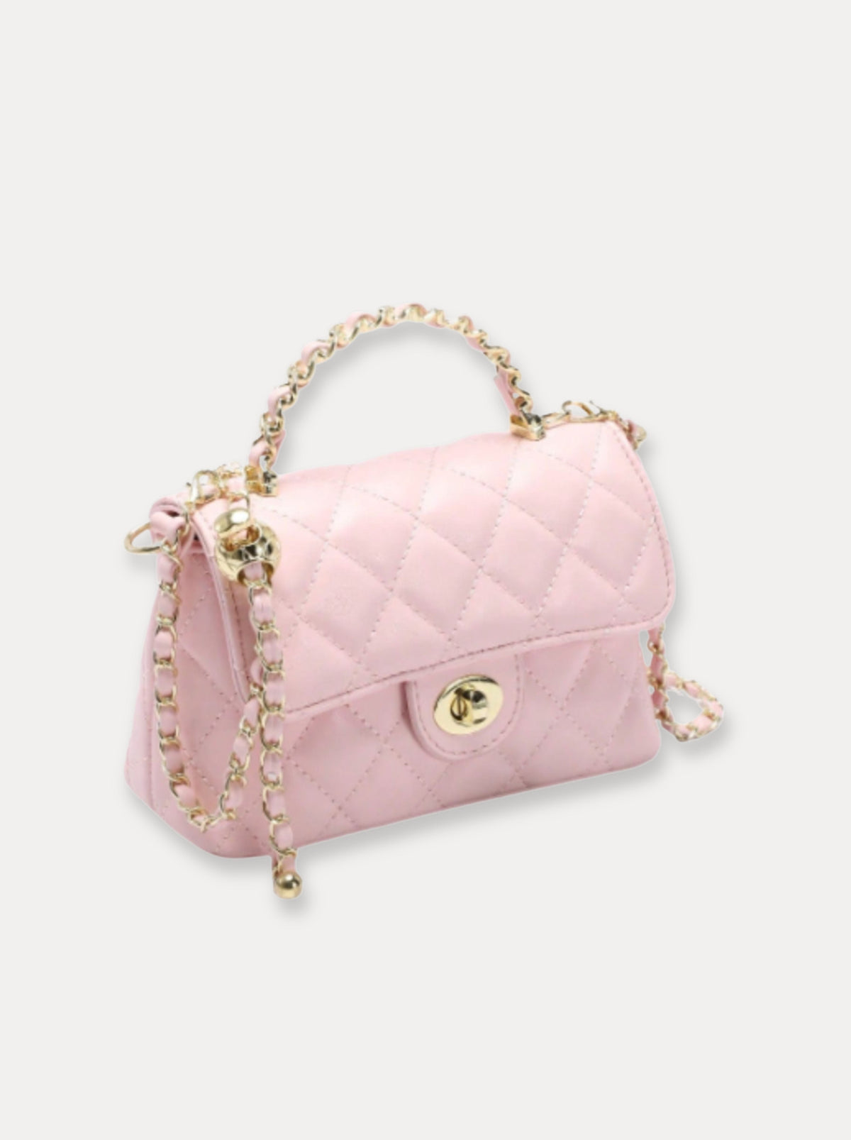 Quilted Mini Chain — Tas