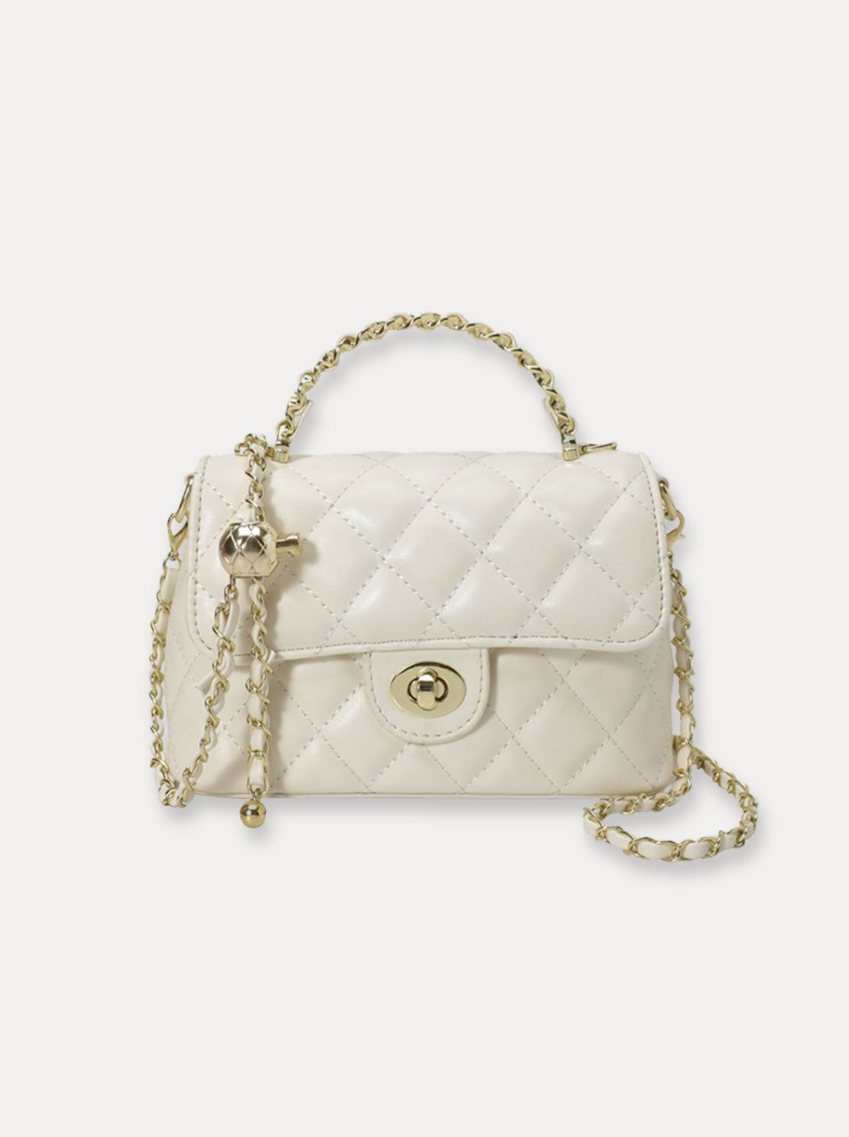 Quilted Mini Chain — Tas