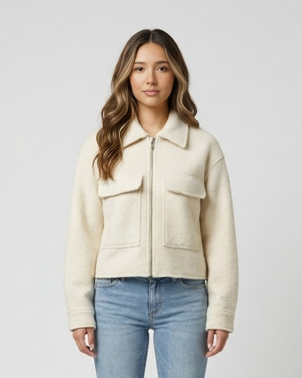 Cropped Wool — Jas