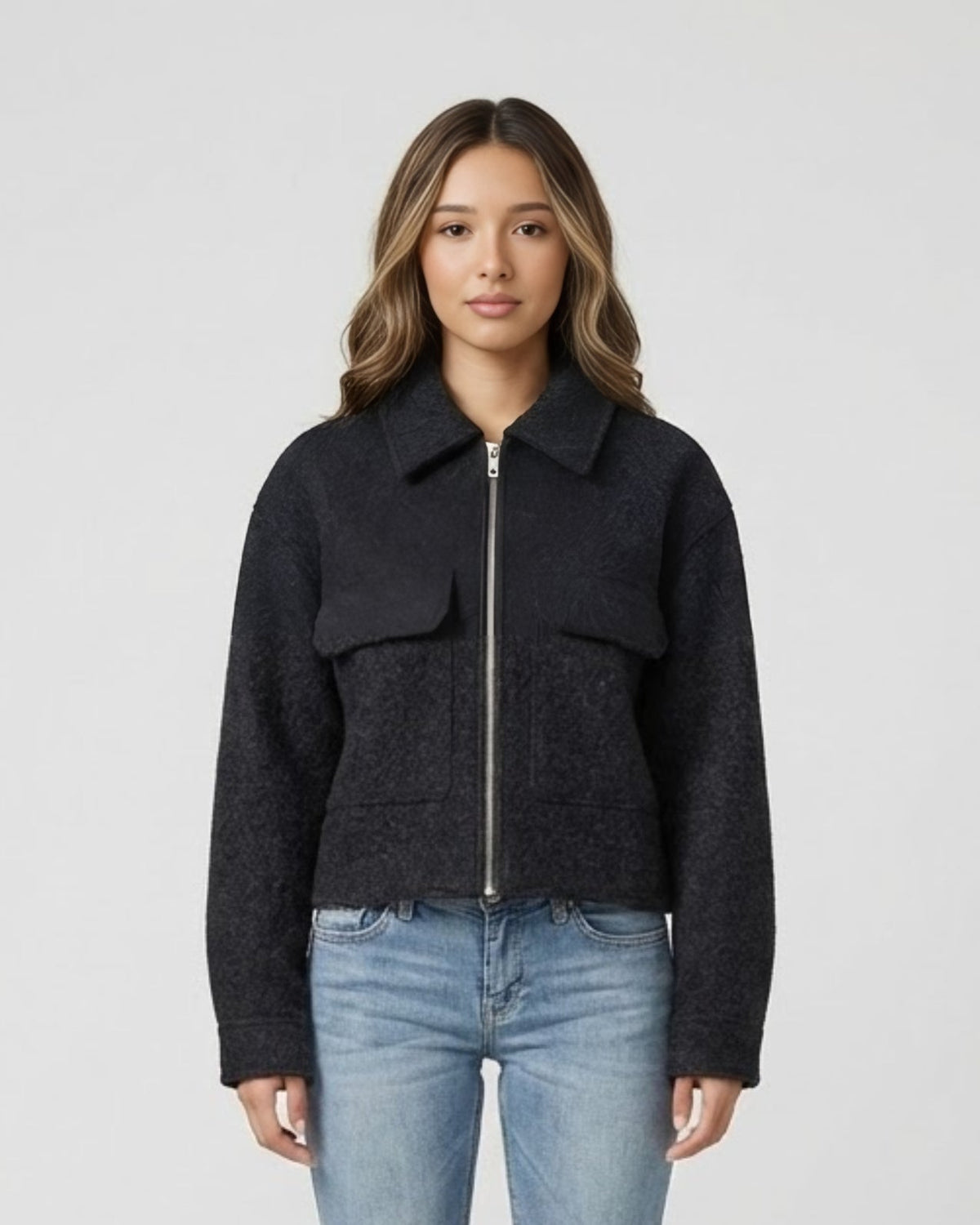 Cropped Wool — Jas