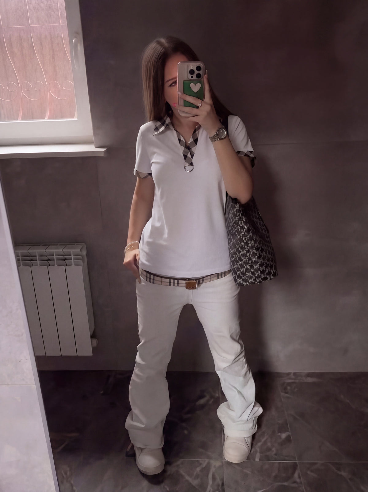 Checked — Polo