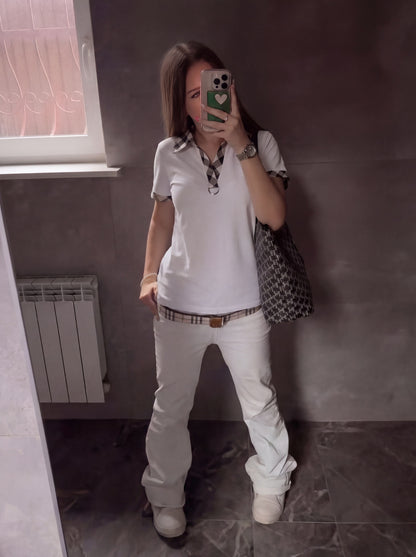 Checked — Polo