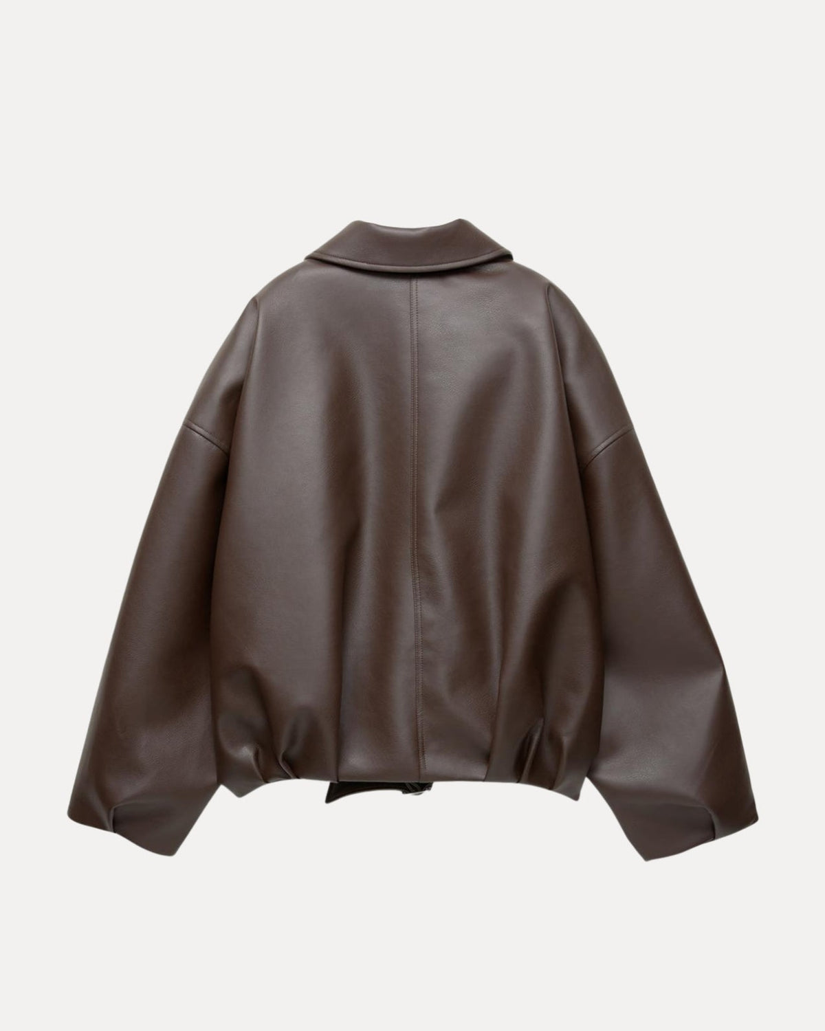 Belted Leren — Jas