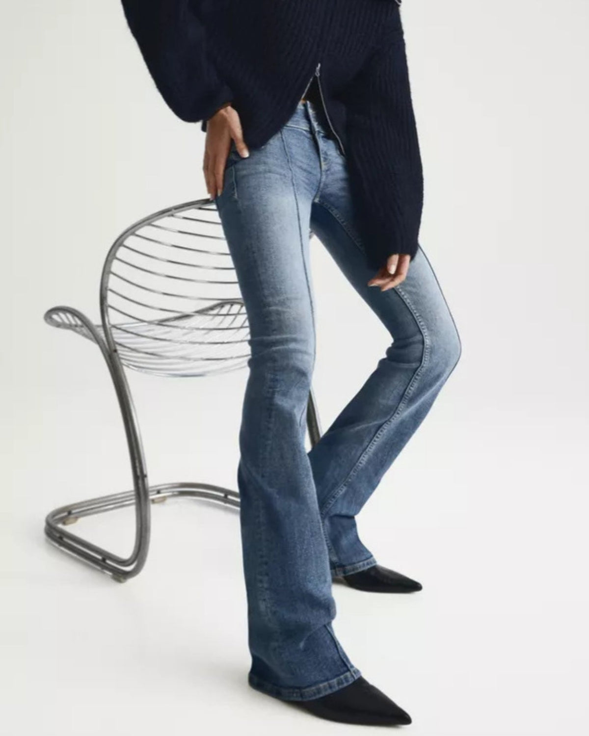 Sleek Flow Flare — Jeans