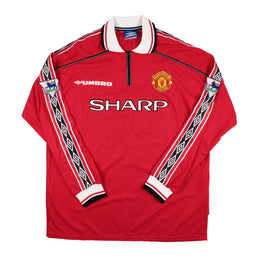 MANCHESTER UNITED 1998/99 RETRO LONGSLEEVE