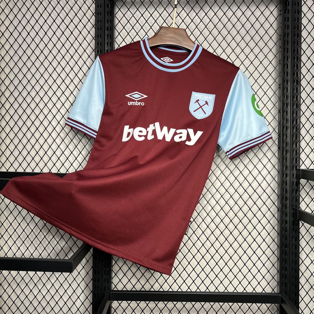 West Ham United 2024/25 Shirt I 50% KORTING!