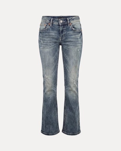 Embroidered Bootcut — Jeans