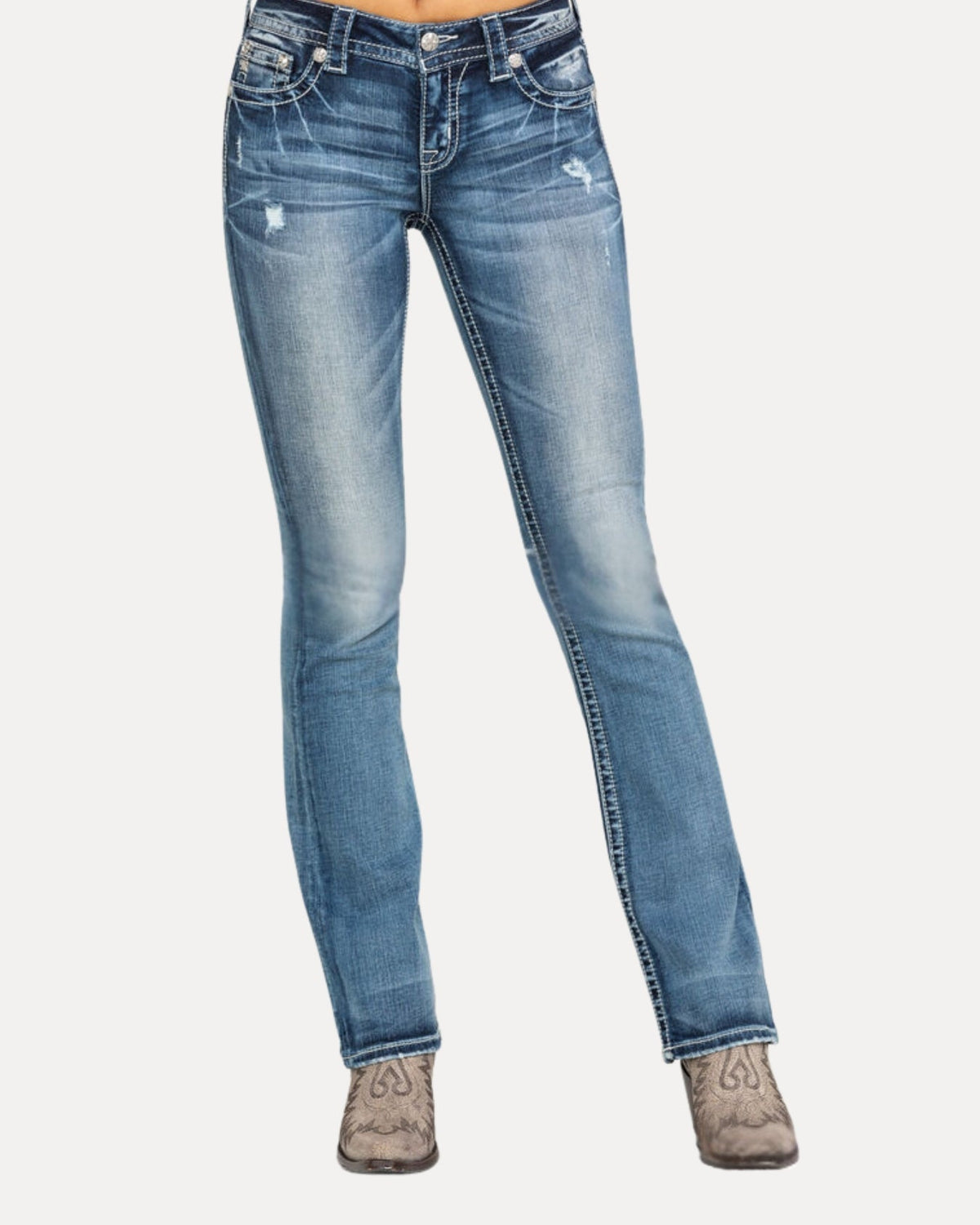 Desert Feather Flare — Jeans
