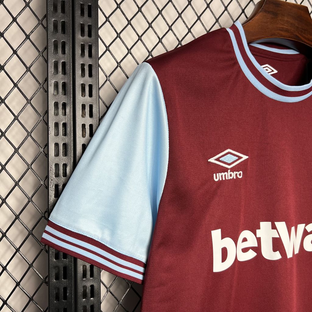 West Ham United 2024/25 Shirt I 50% KORTING!