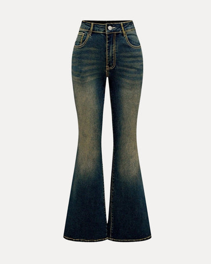 Regal Bloom Flare — Jeans