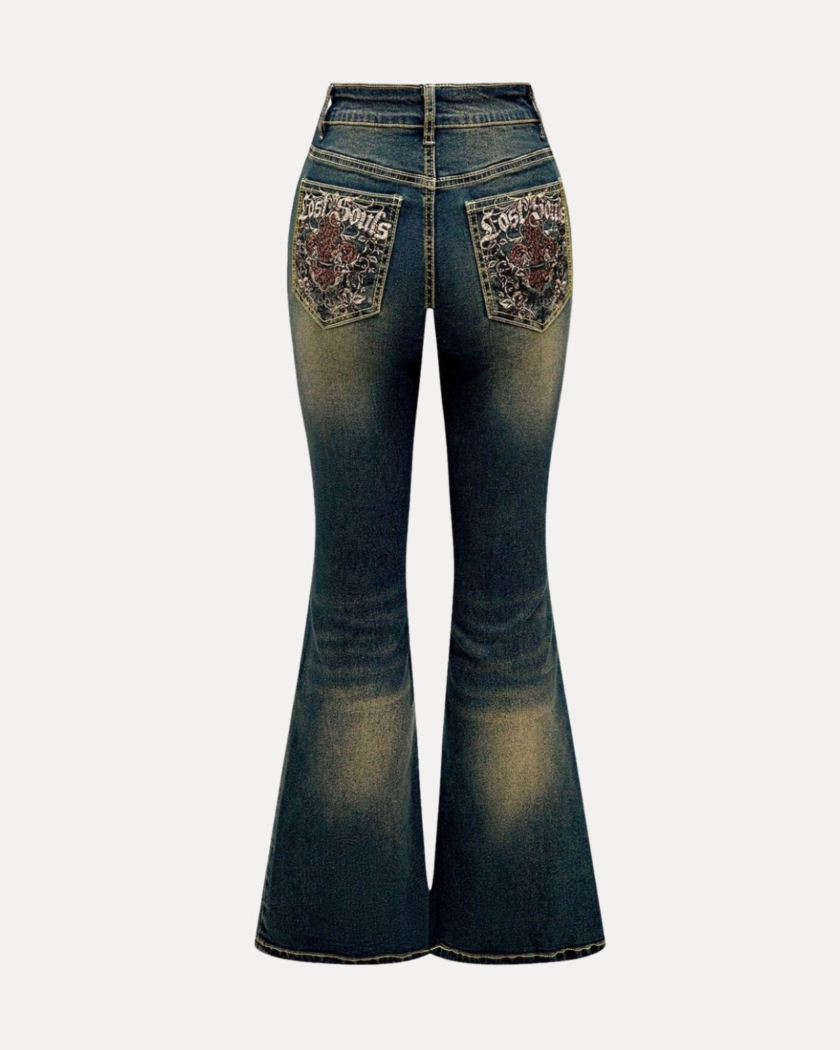 Regal Bloom Flare — Jeans