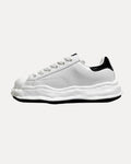 Wave Sole Leer Wit — Sneakers
