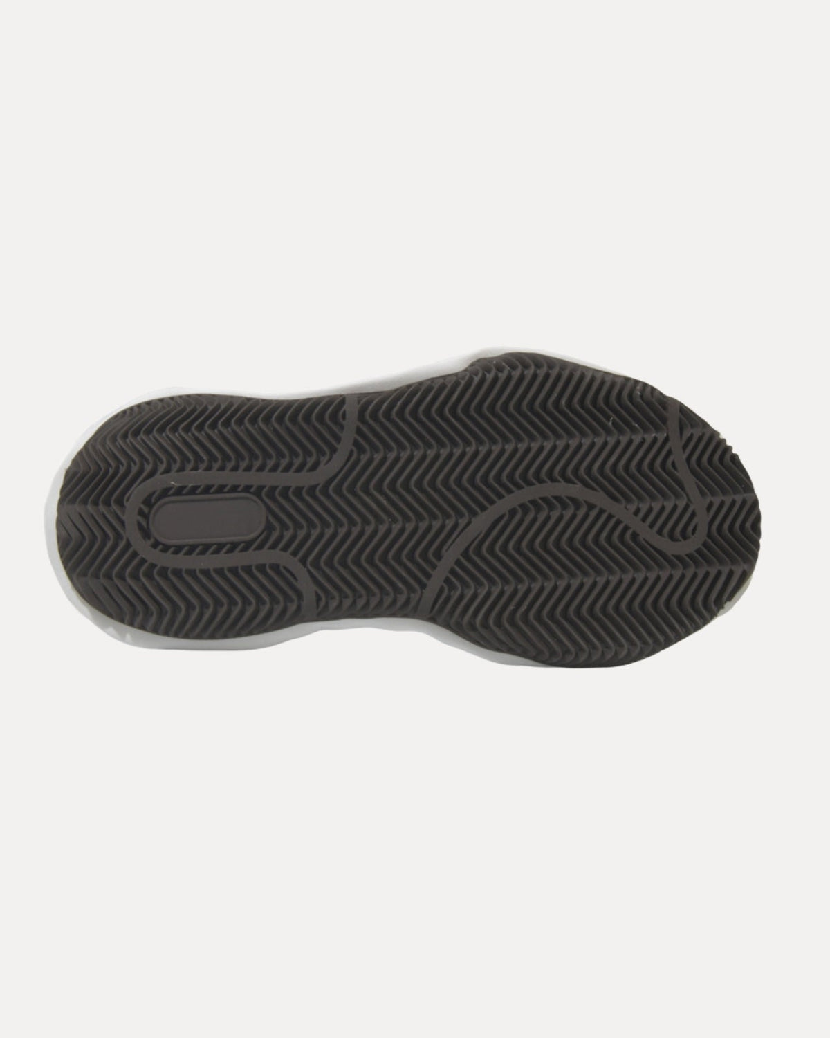 Wave Sole Leer Wit — Sneakers