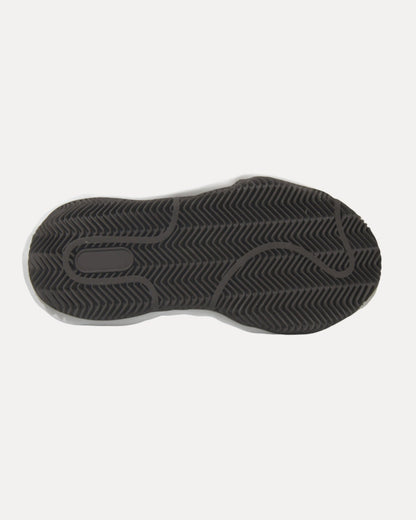Wave Sole Leer Wit — Sneakers