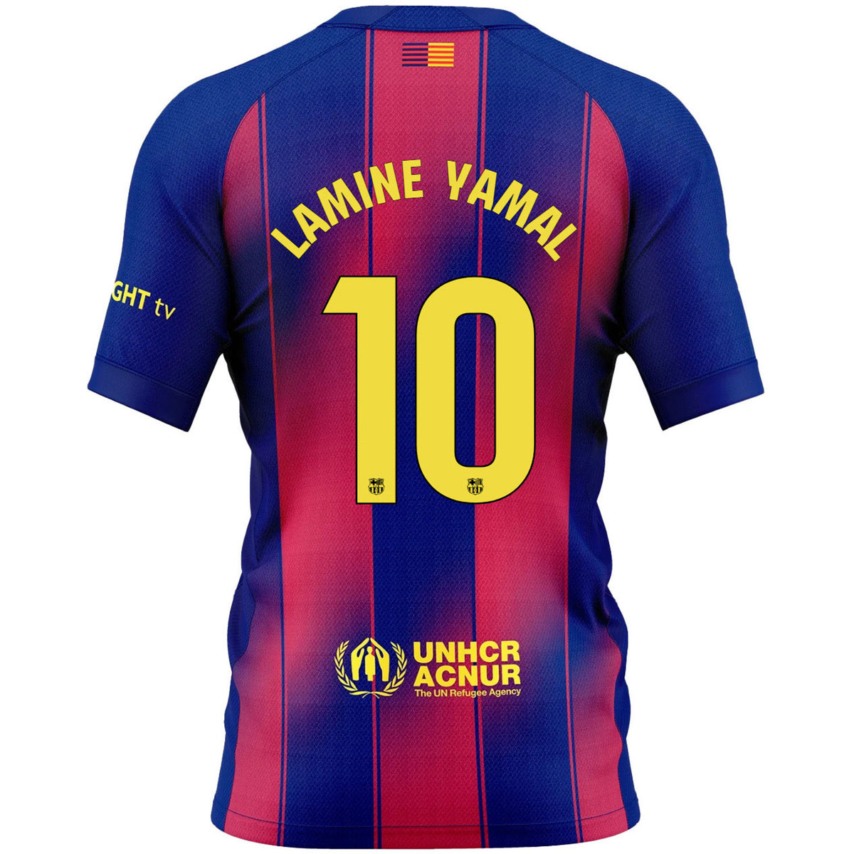 FC Barcelona 25/26 thuisshirt achterkant