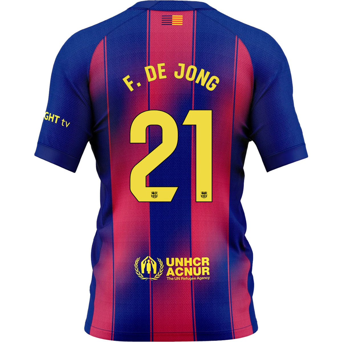 FC Barcelona 25/26 thuisshirt detail