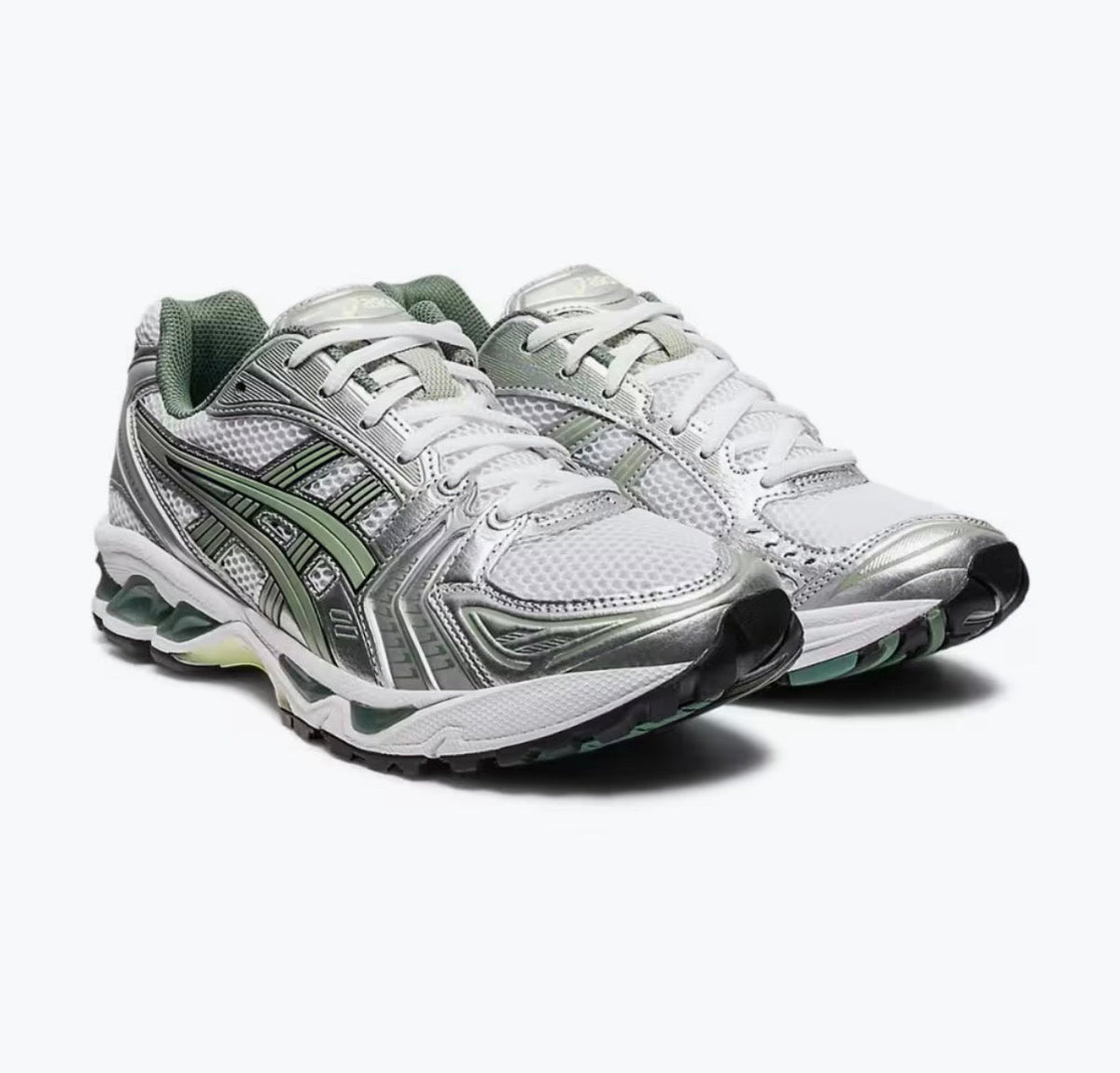 Asics Gel-Kayano 14 Wit / Zilver — Sneakers
