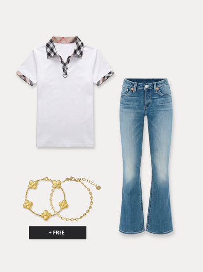 WHITE LUXE — OUTFIT