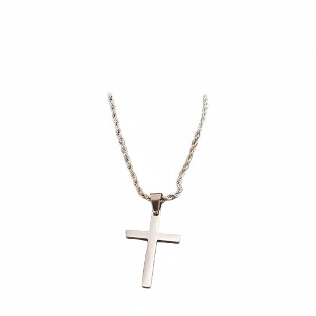 Loel met Kruis Hanger — Ketting