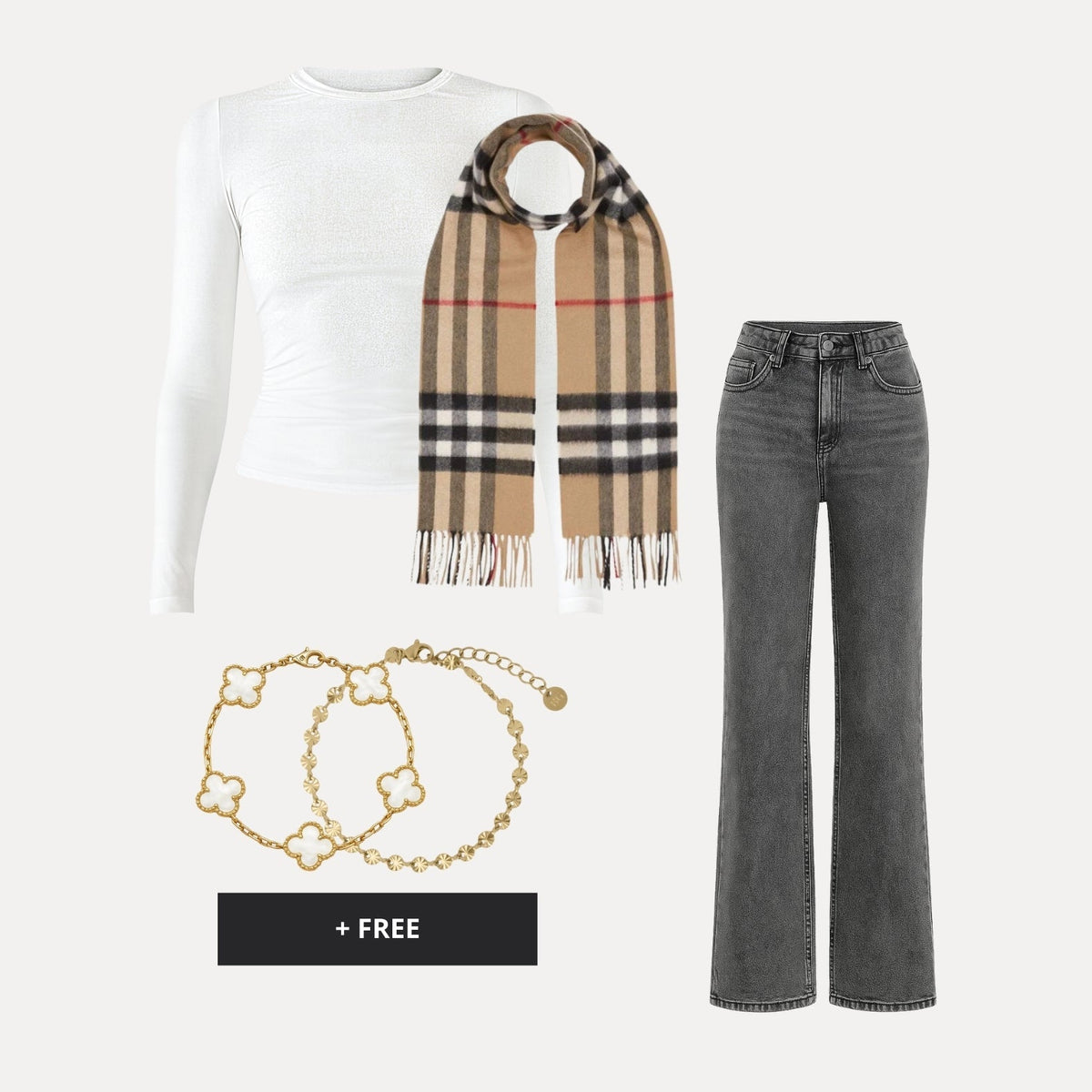 Noir Glow — Outfit