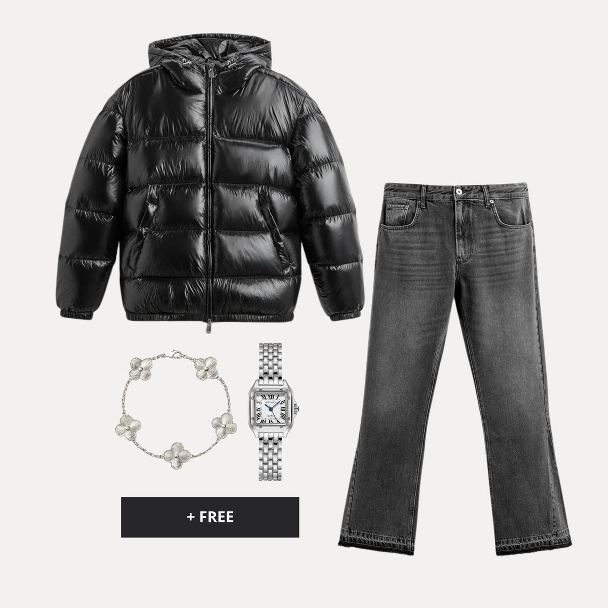 Monochrome Night — Outfit