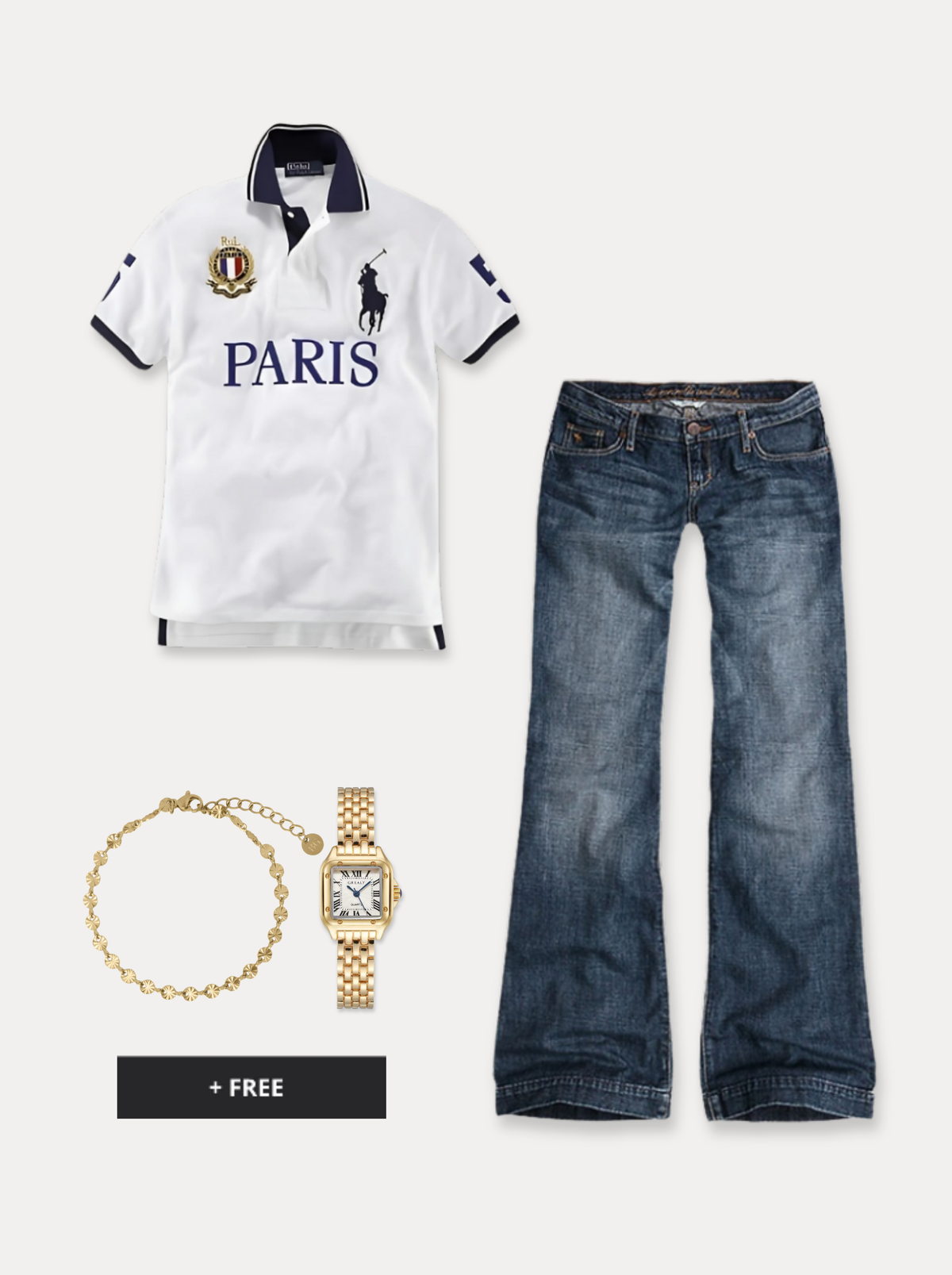 GOLDEN PARIS — OUTFIT