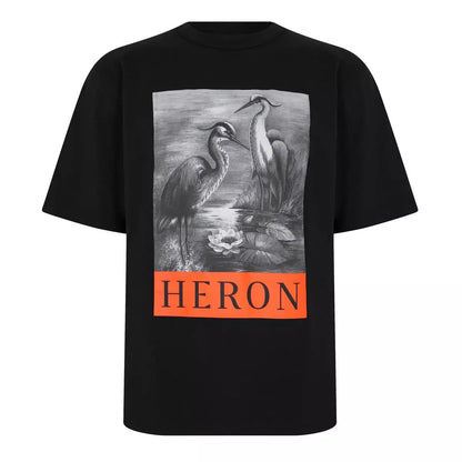 Heron Preston Graphic Zwart — T-shirt
