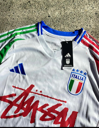 ITALIË X STUSSY - SHIRT WIT