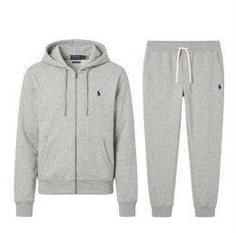 RALPH LAUREN GRIJS — JOGGINGBROEK