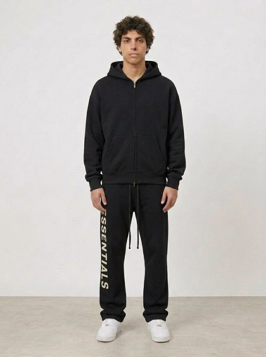 FEAR OF GOD ESSENTIALS ZIP UP — TRAININGSPAK