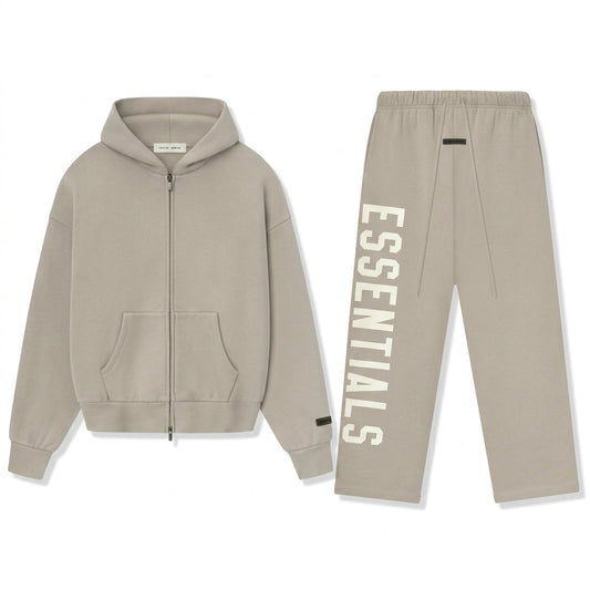FEAR OF GOD ESSENTIALS ZIP UP — TRAININGSPAK