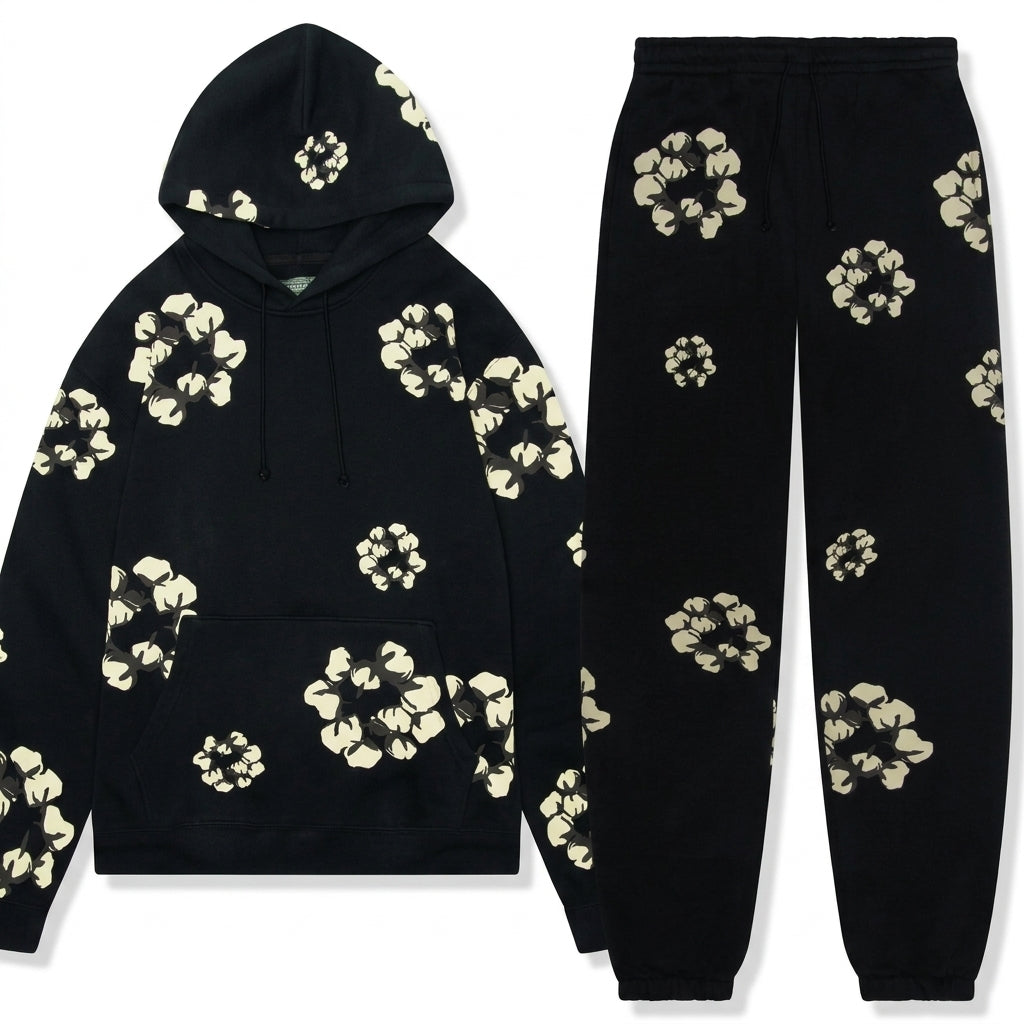 DENIM TEARS X CPFM CACTUS ZWART — TRAININGSPAK