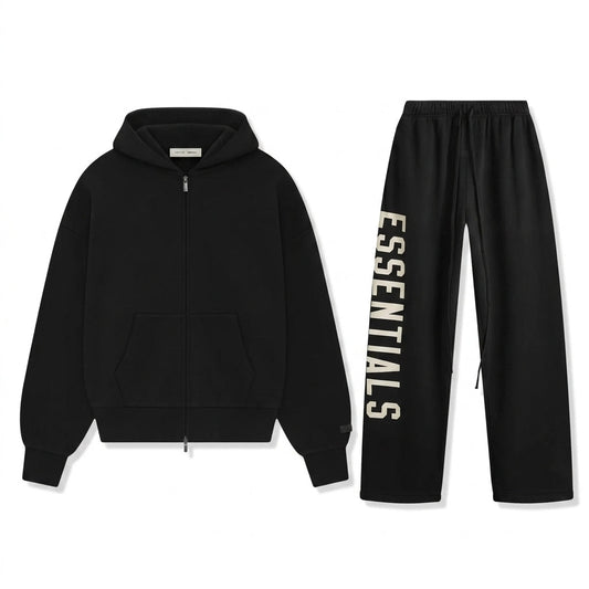 FEAR OF GOD ESSENTIALS ZIP UP — TRAININGSPAK