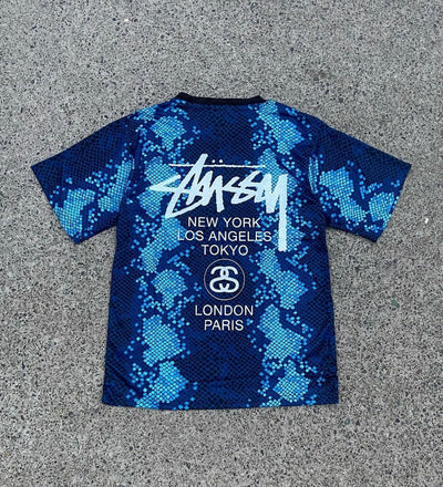 STUSSY X "INTER" JERSEY - BLAUW (Speciale Editie)