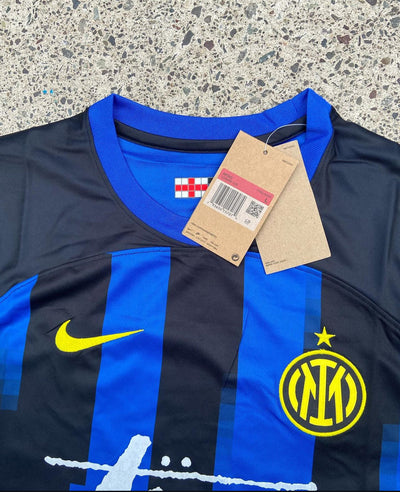 STUSSY X "INTER" TRUI - BLAUW/ZWART