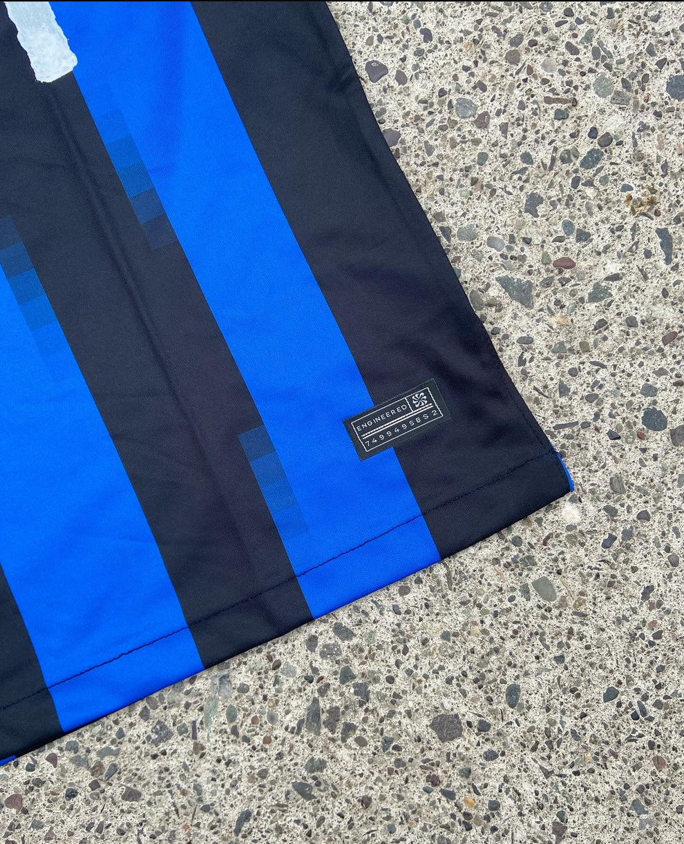 STUSSY X "INTER" TRUI - BLAUW/ZWART