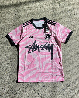 STUSSY X "FLAMENGO" TRUI - ROZE