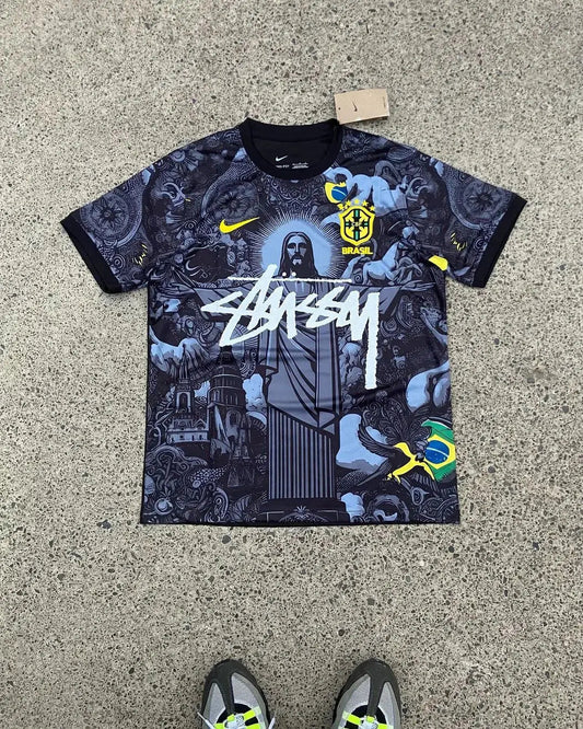 Brazilië x Stüssy shirt