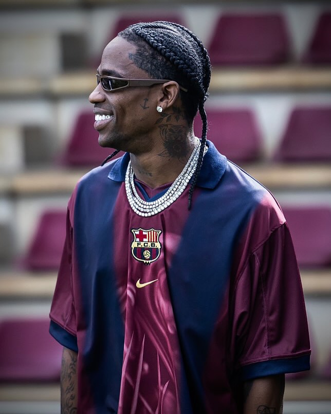 FC BARCELONA X TRAVIS SCOTT RETRO | LIMITED EDITION - 65% KORTING!