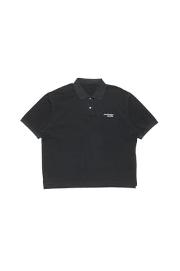 ACNE STUDIOS WASHED LOGO — POLO
