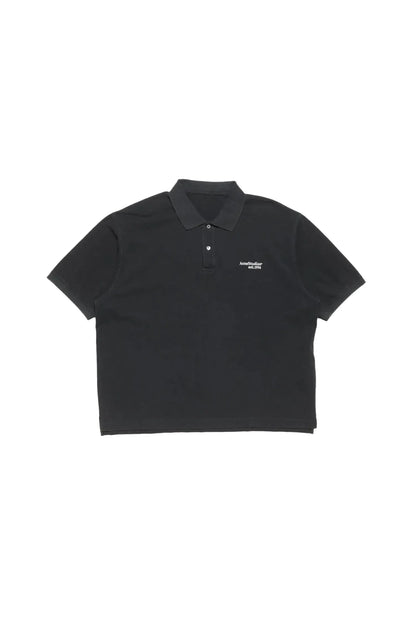ACNE STUDIOS WASHED LOGO — POLO